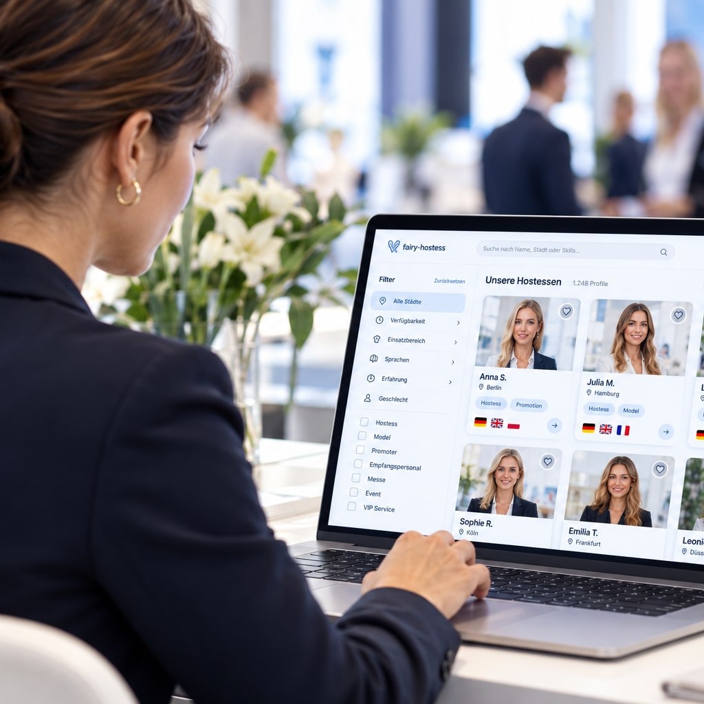 Schritt 1: Hostessen entdecken